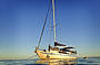 Coral Sea Dreaming at sunset